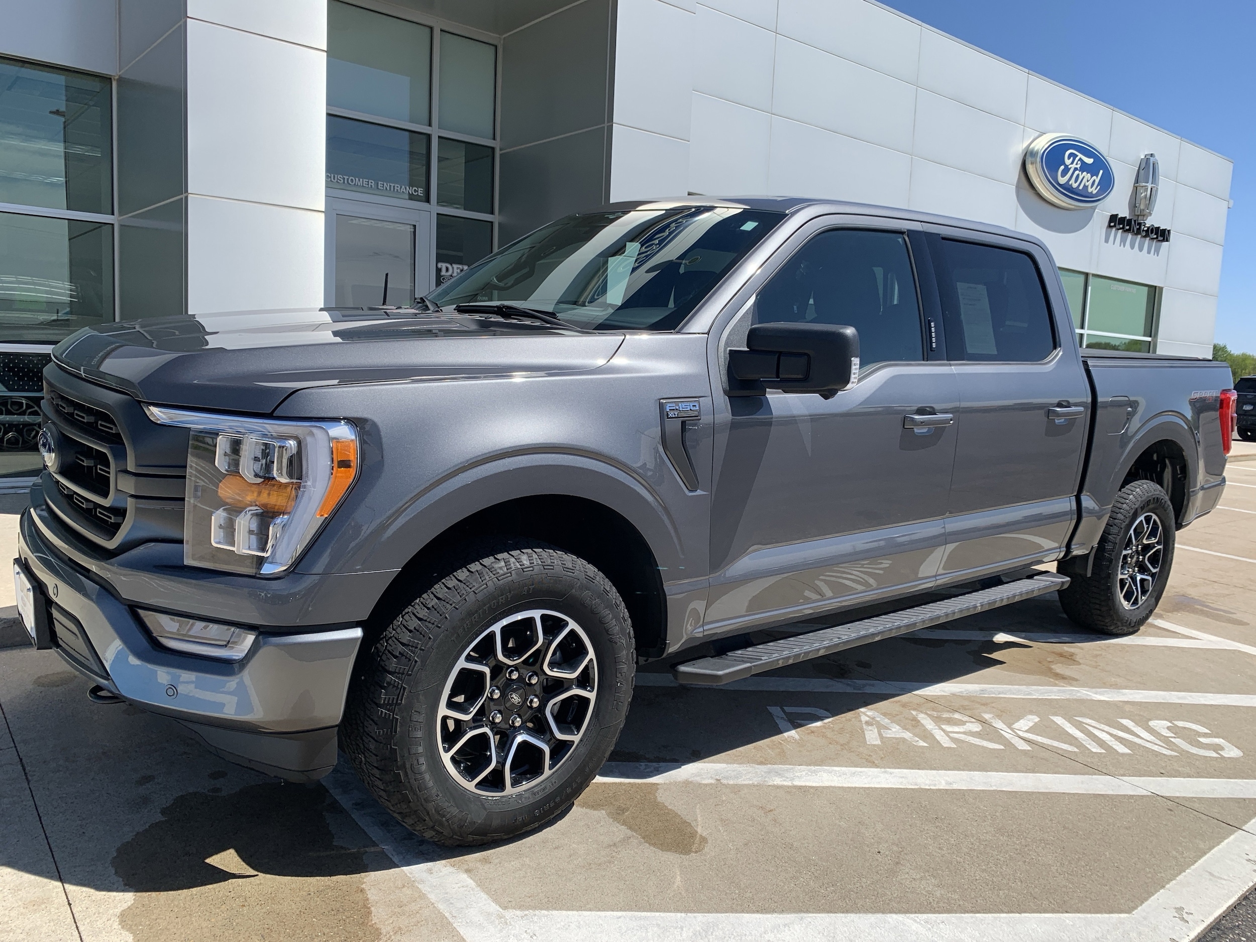 Used 2023 Ford F-150 XLT with VIN 1FTFW1E56PKE54660 for sale in Waseca, Minnesota