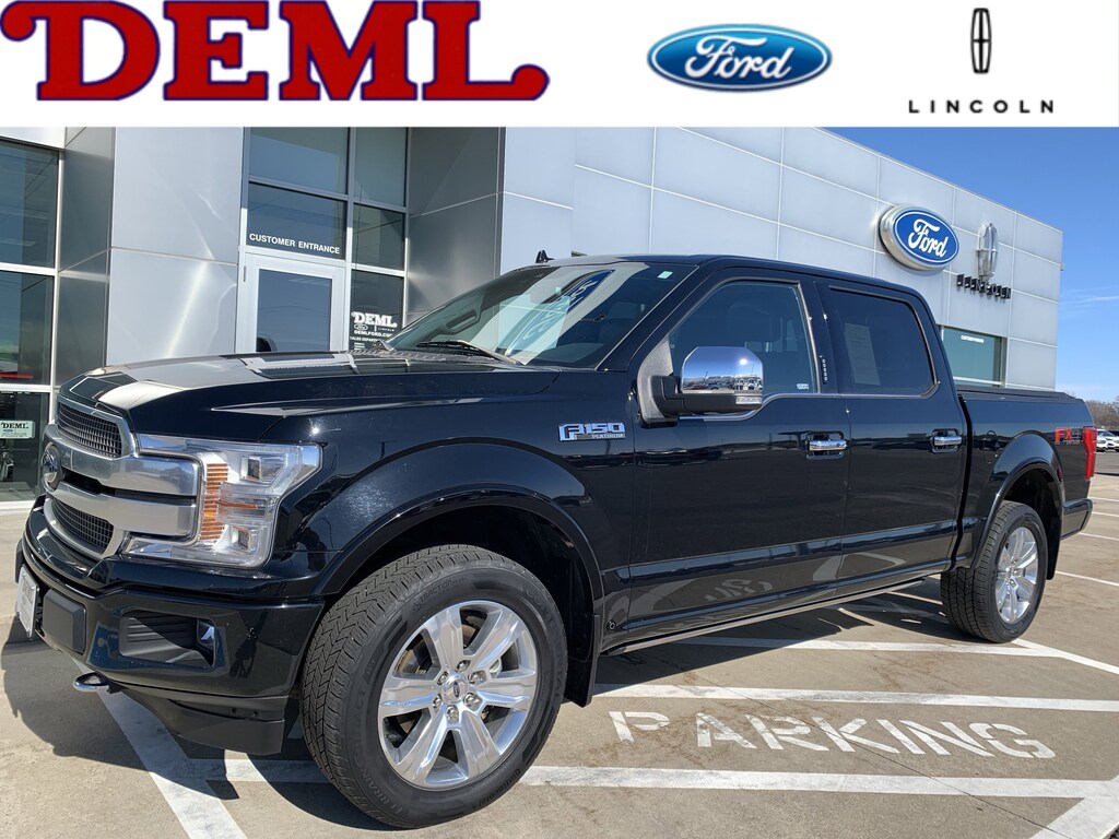 Certified 2018 Ford F-150 Platinum SuperCrew 4x4 Truck