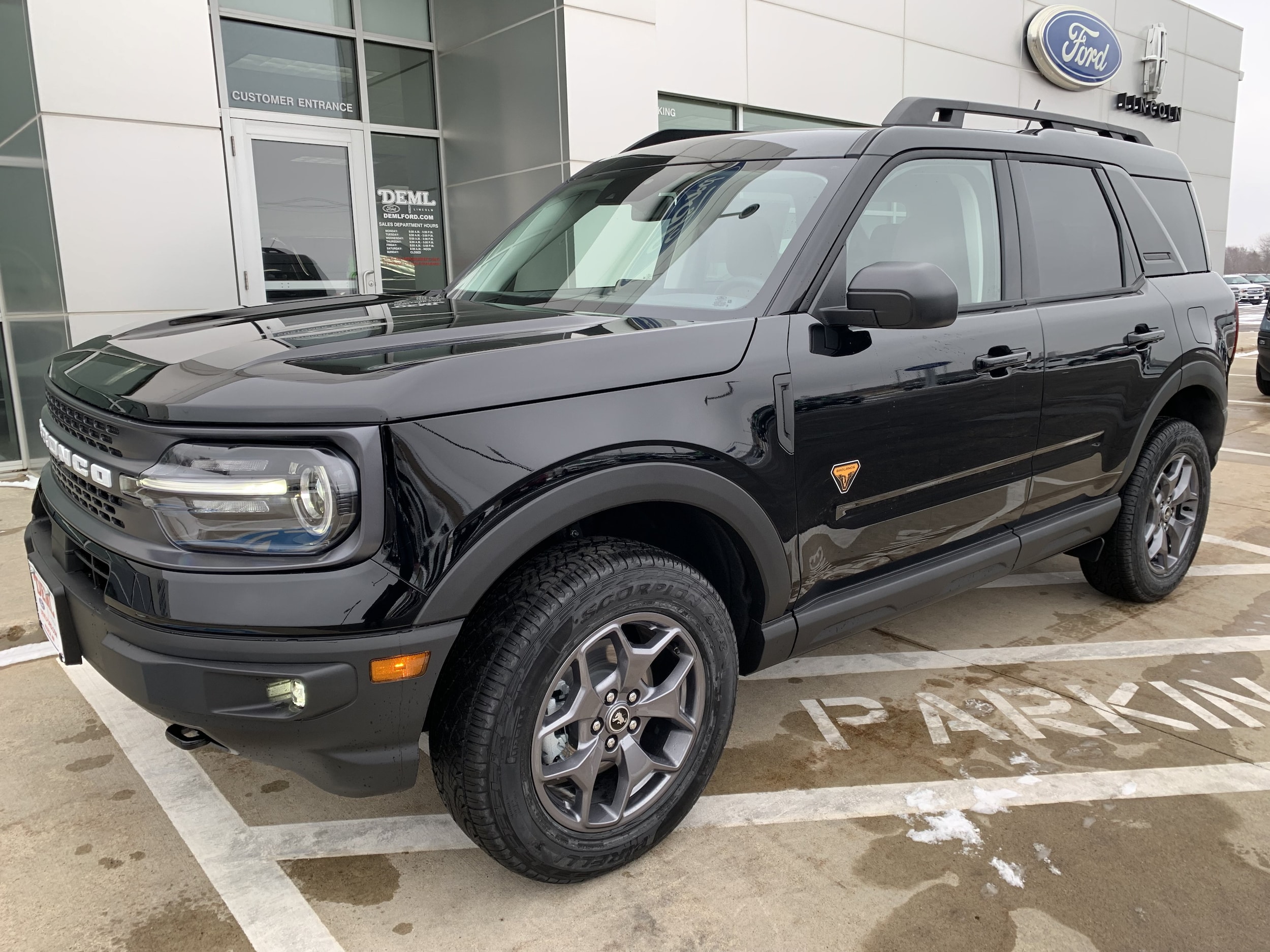 Used 2024 Ford Bronco Sport Badlands with VIN 3FMCR9D95RRE07031 for sale in Waseca, Minnesota