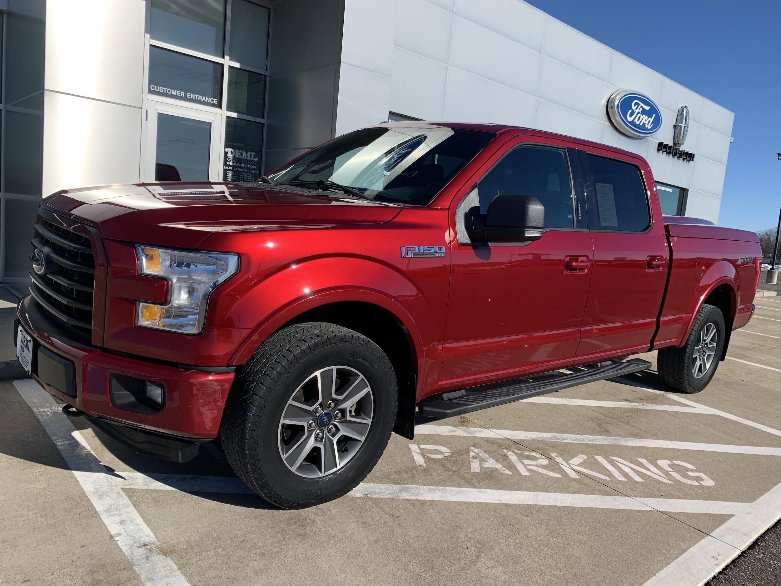 Used 2016 Ford F-150 XLT with VIN 1FTFW1EG2GKD56341 for sale in Waseca, Minnesota