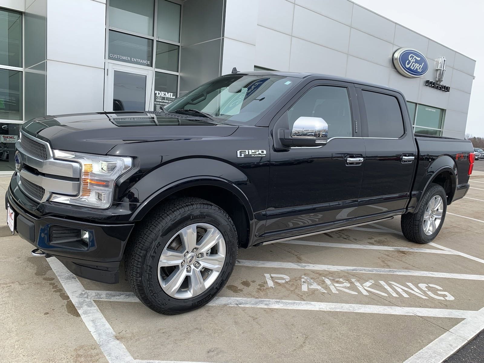 Used 2019 Ford F-150 Platinum with VIN 1FTEW1E4XKFD53805 for sale in Waseca, Minnesota