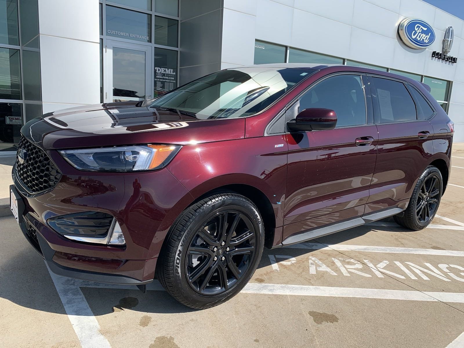 Used 2023 Ford Edge ST-Line with VIN 2FMPK4J90PBA01845 for sale in Waseca, Minnesota