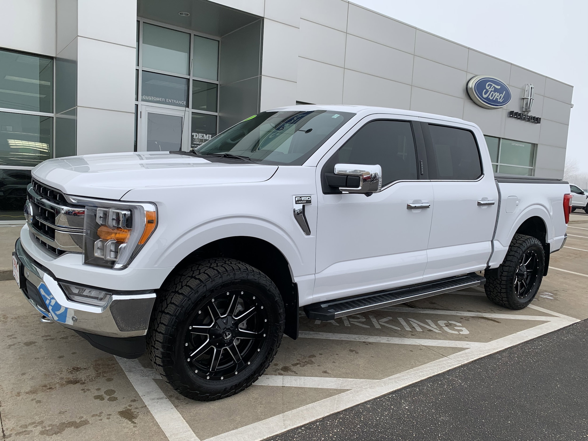 Used 2021 Ford F-150 Lariat with VIN 1FTFW1E84MKD73503 for sale in Waseca, Minnesota
