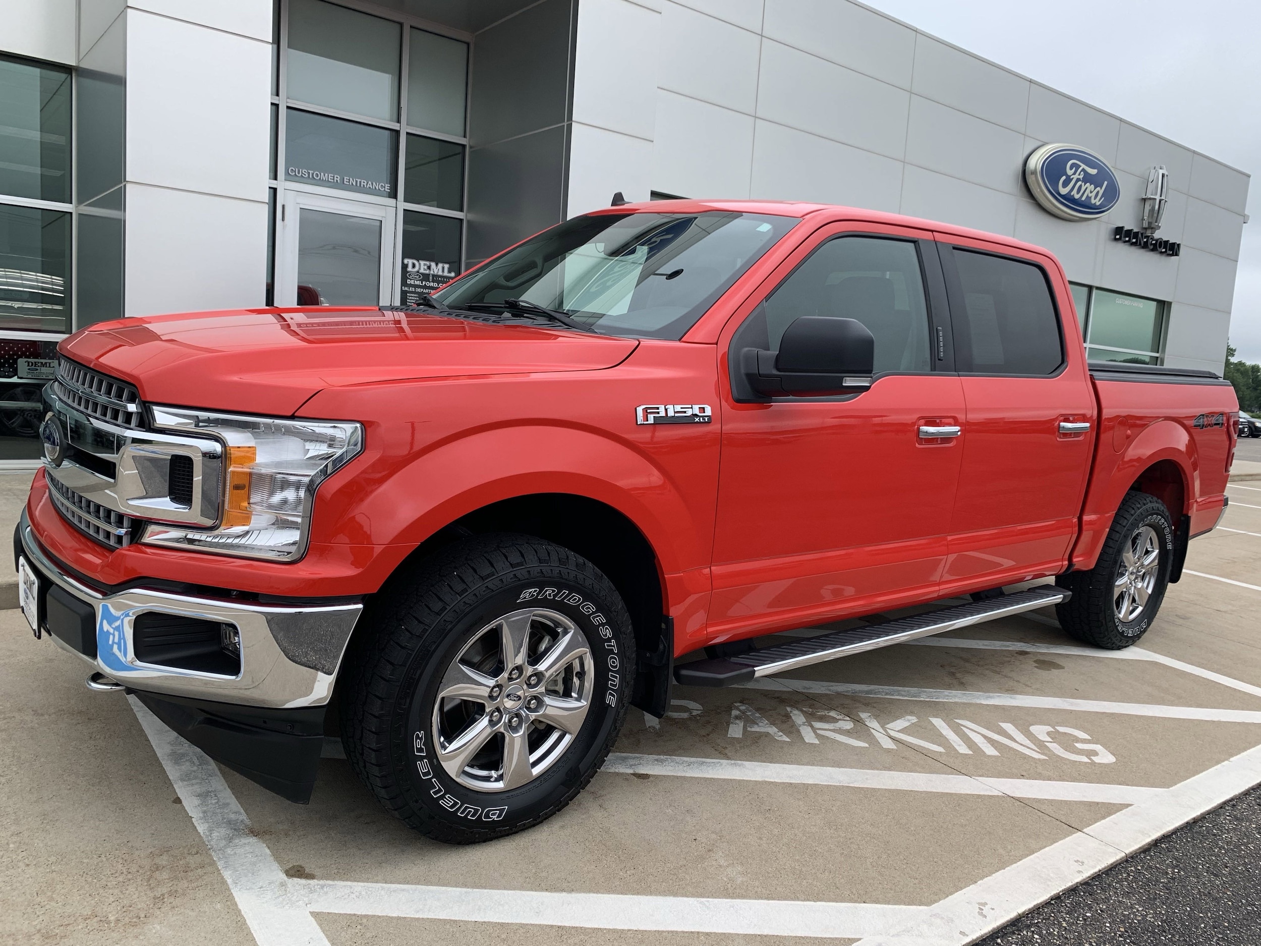 Used 2019 Ford F-150 XLT with VIN 1FTEW1EP5KKC34657 for sale in Waseca, Minnesota