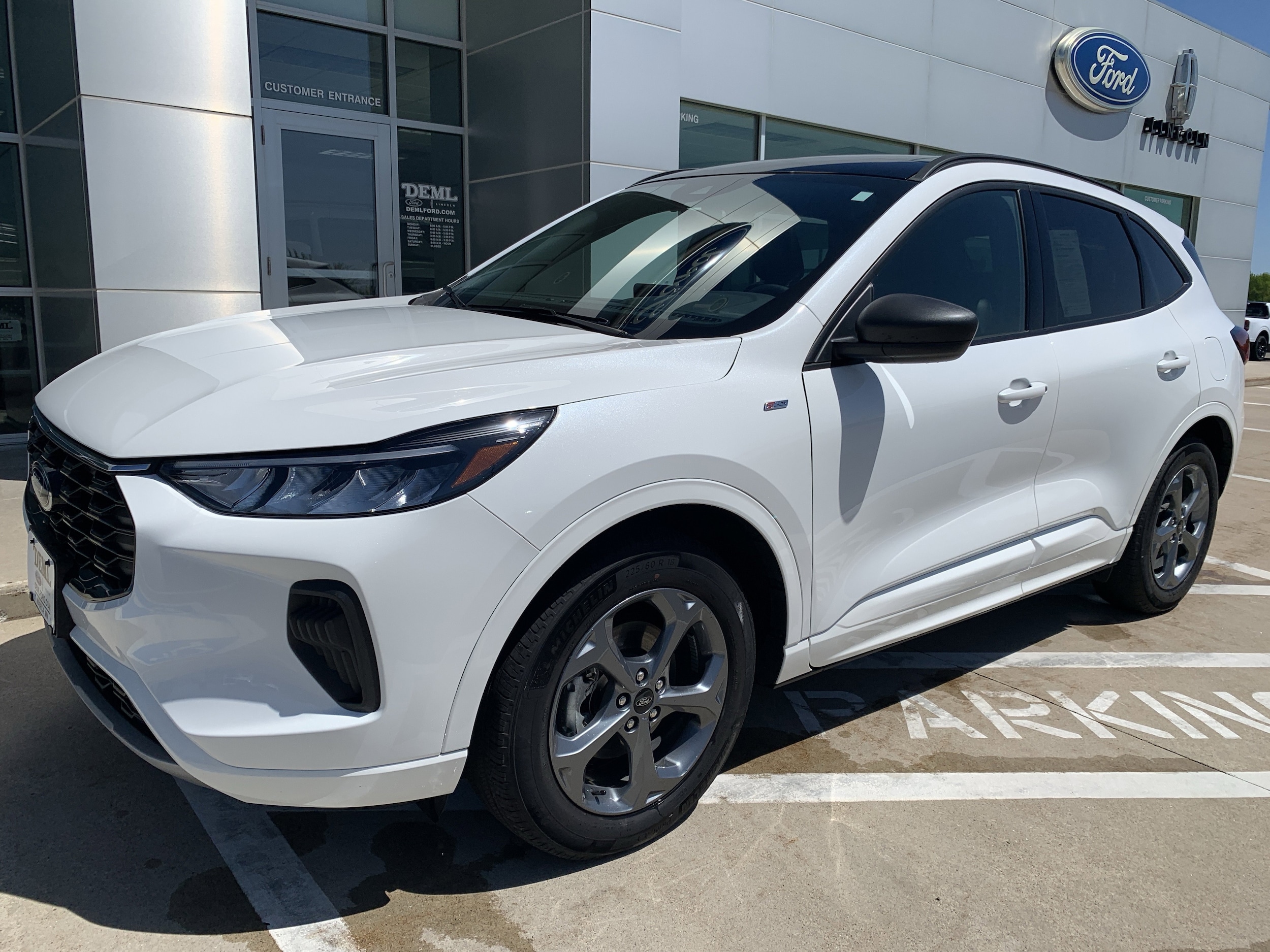 Used 2023 Ford Escape ST-Line with VIN 1FMCU9MNXPUA64265 for sale in Waseca, Minnesota