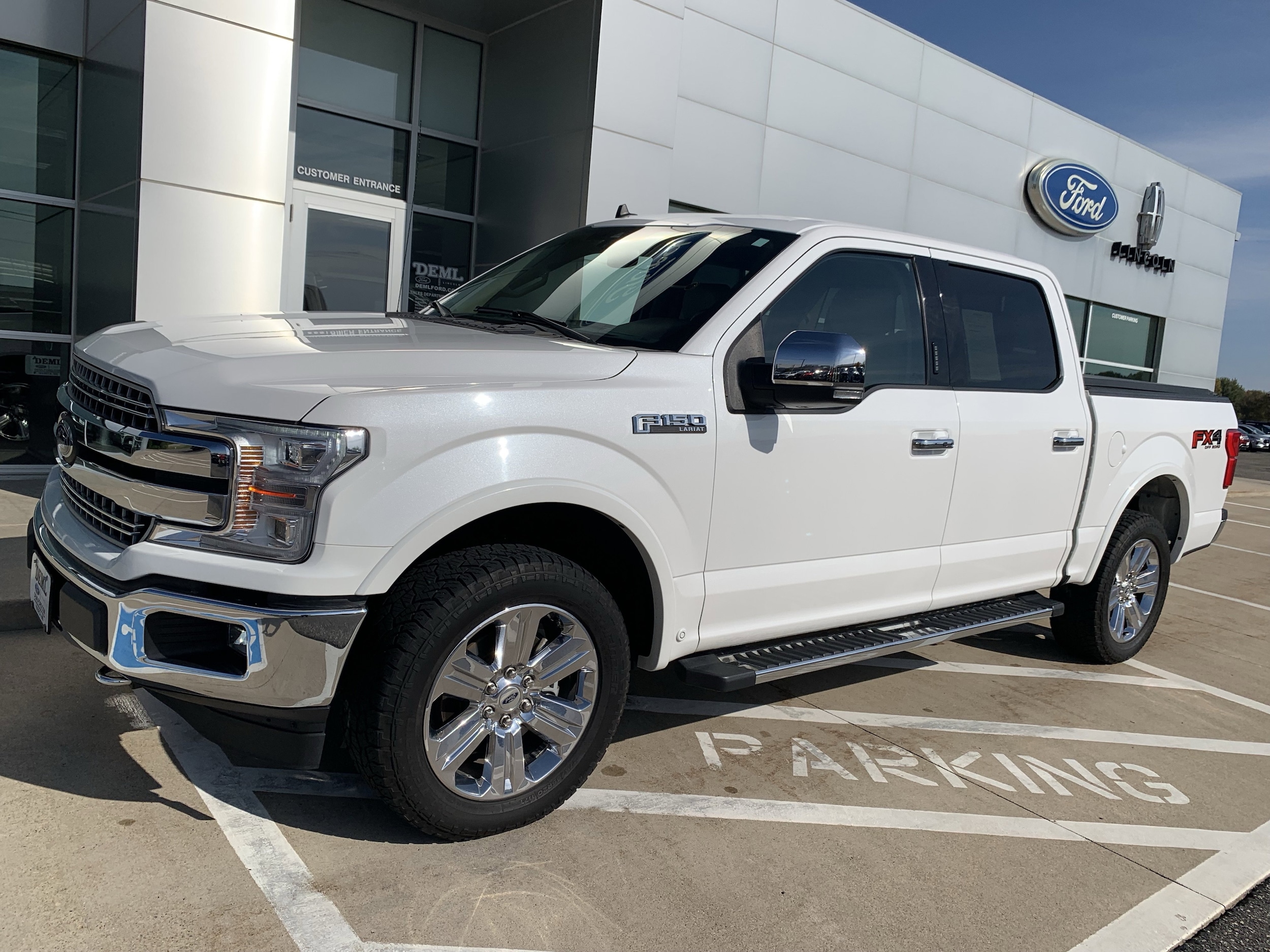 Used 2020 Ford F-150 Lariat with VIN 1FTEW1E49LKD32758 for sale in Waseca, Minnesota