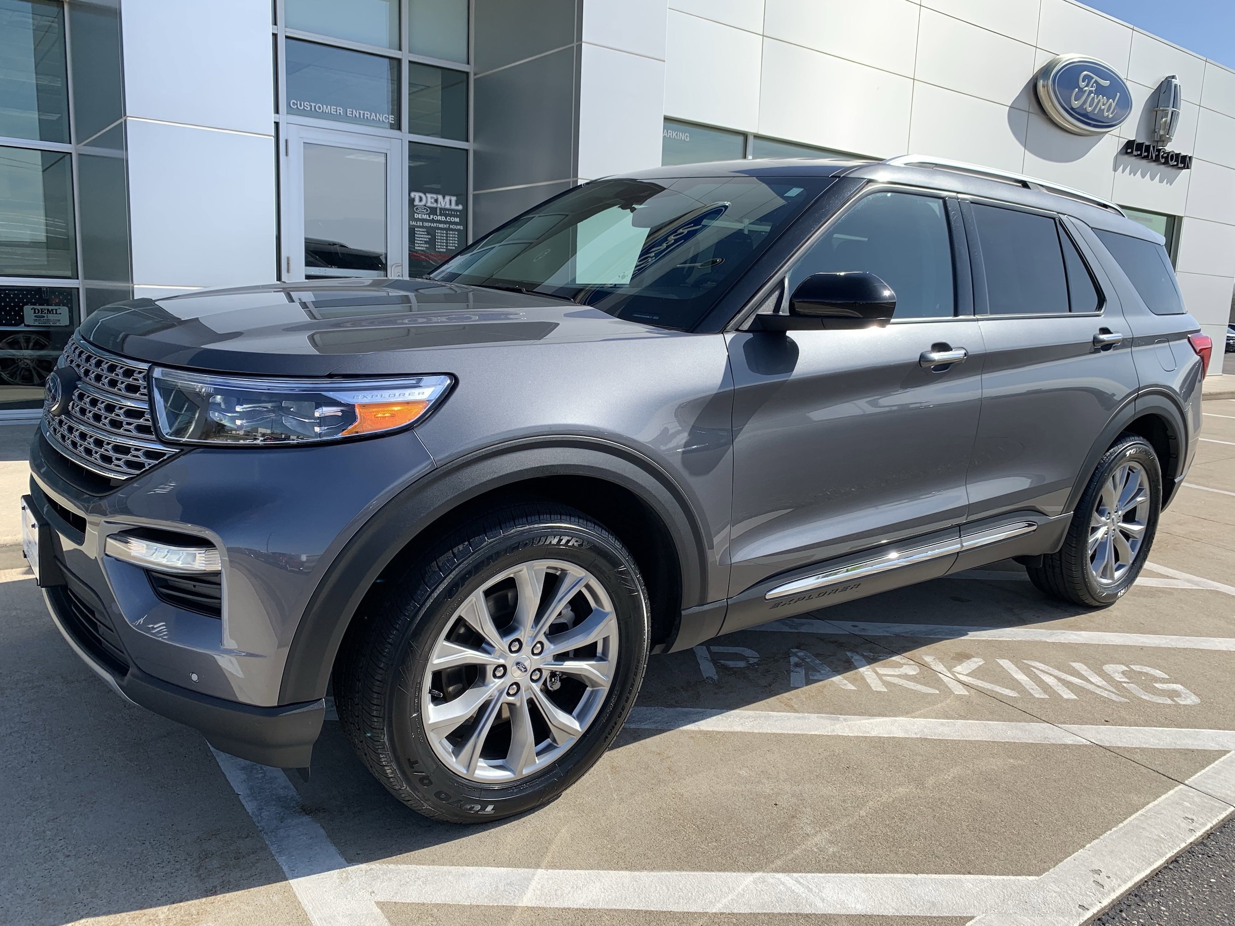 Used 2023 Ford Explorer Limited with VIN 1FMSK8FH0PGB65512 for sale in Waseca, Minnesota