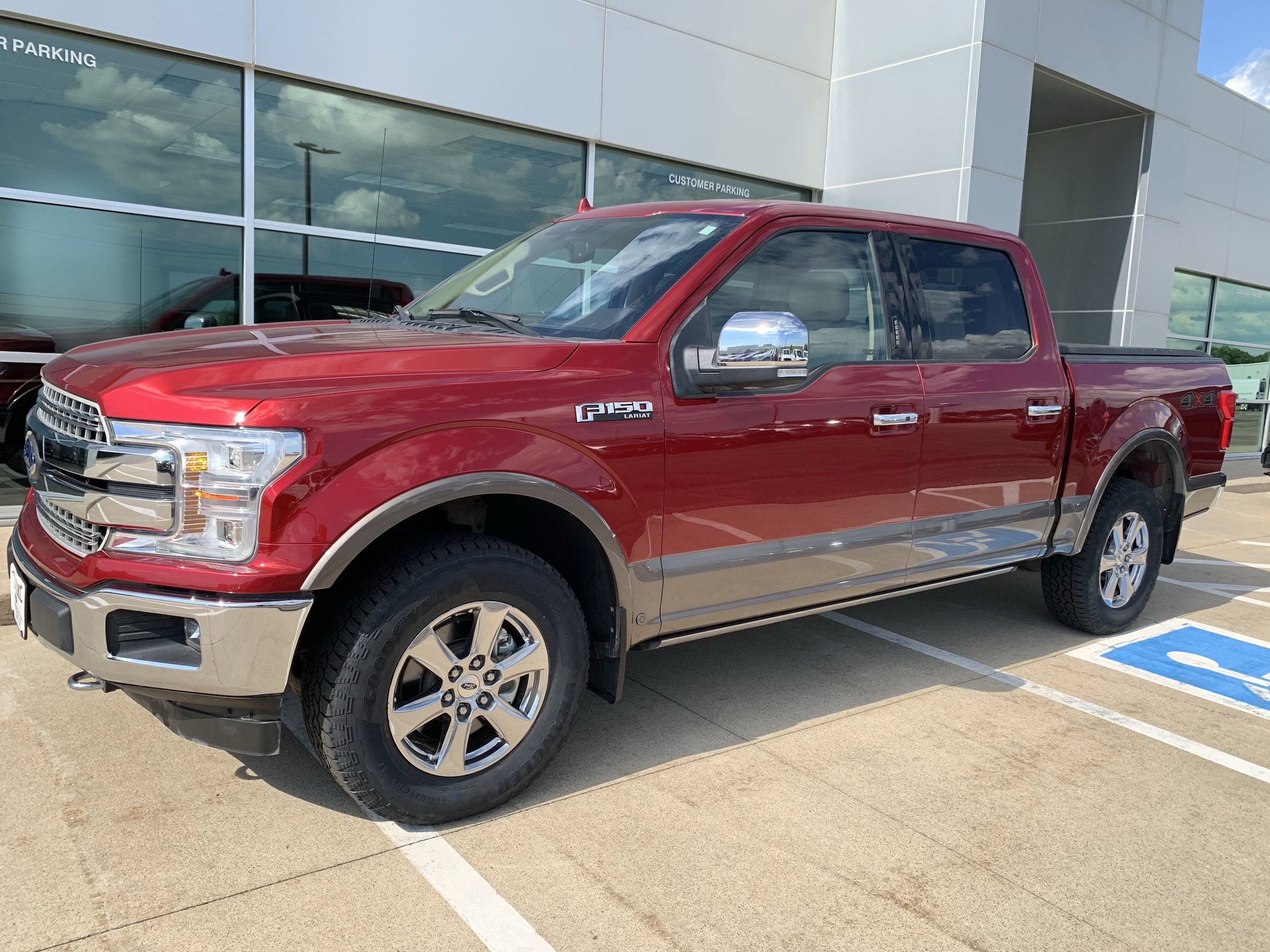 Used 2018 Ford F-150 Lariat with VIN 1FTEW1EG3JFD28804 for sale in Waseca, Minnesota