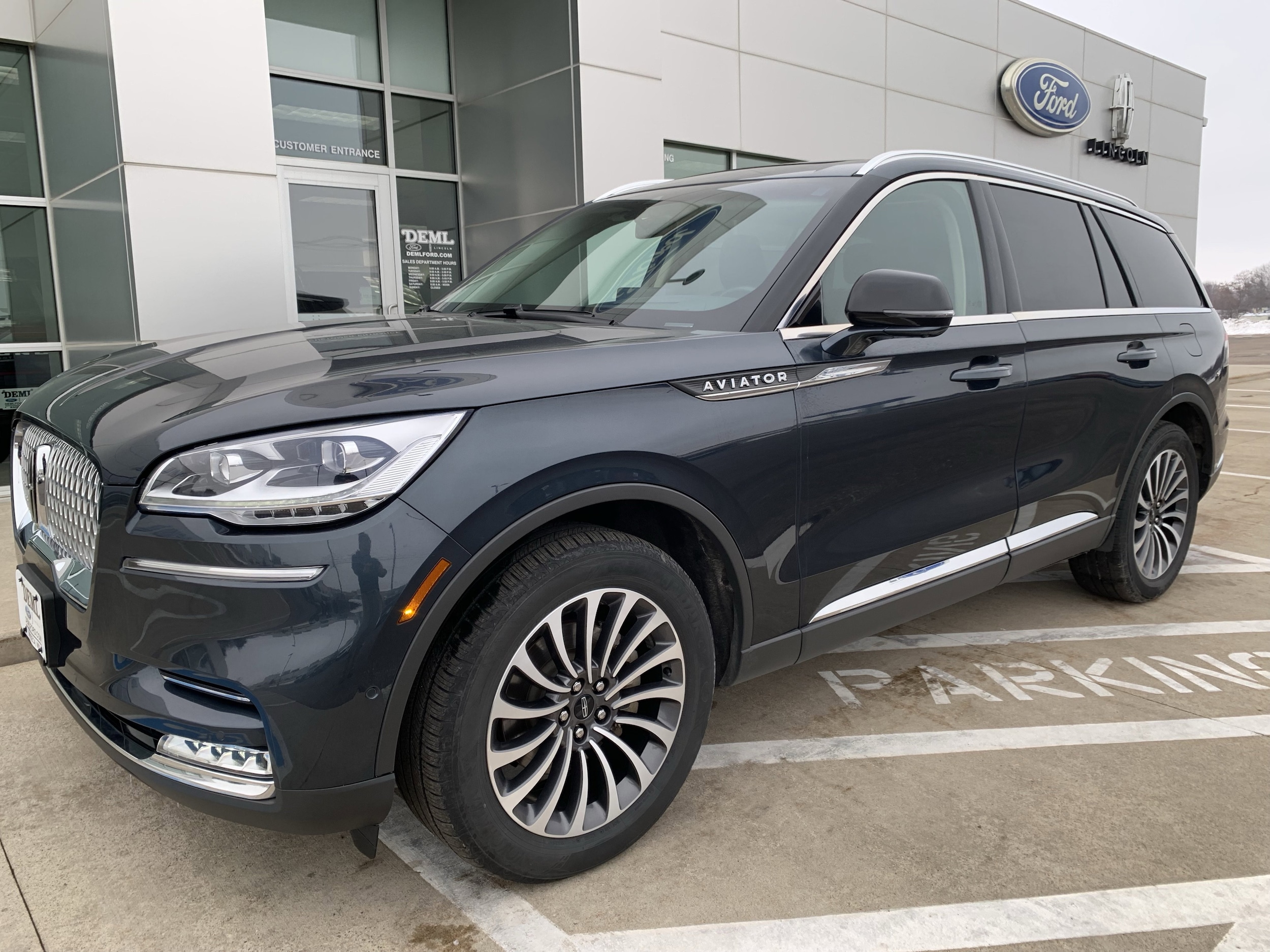 Used 2023 Lincoln Aviator Reserve with VIN 5LM5J7XC6PGL06593 for sale in Waseca, Minnesota