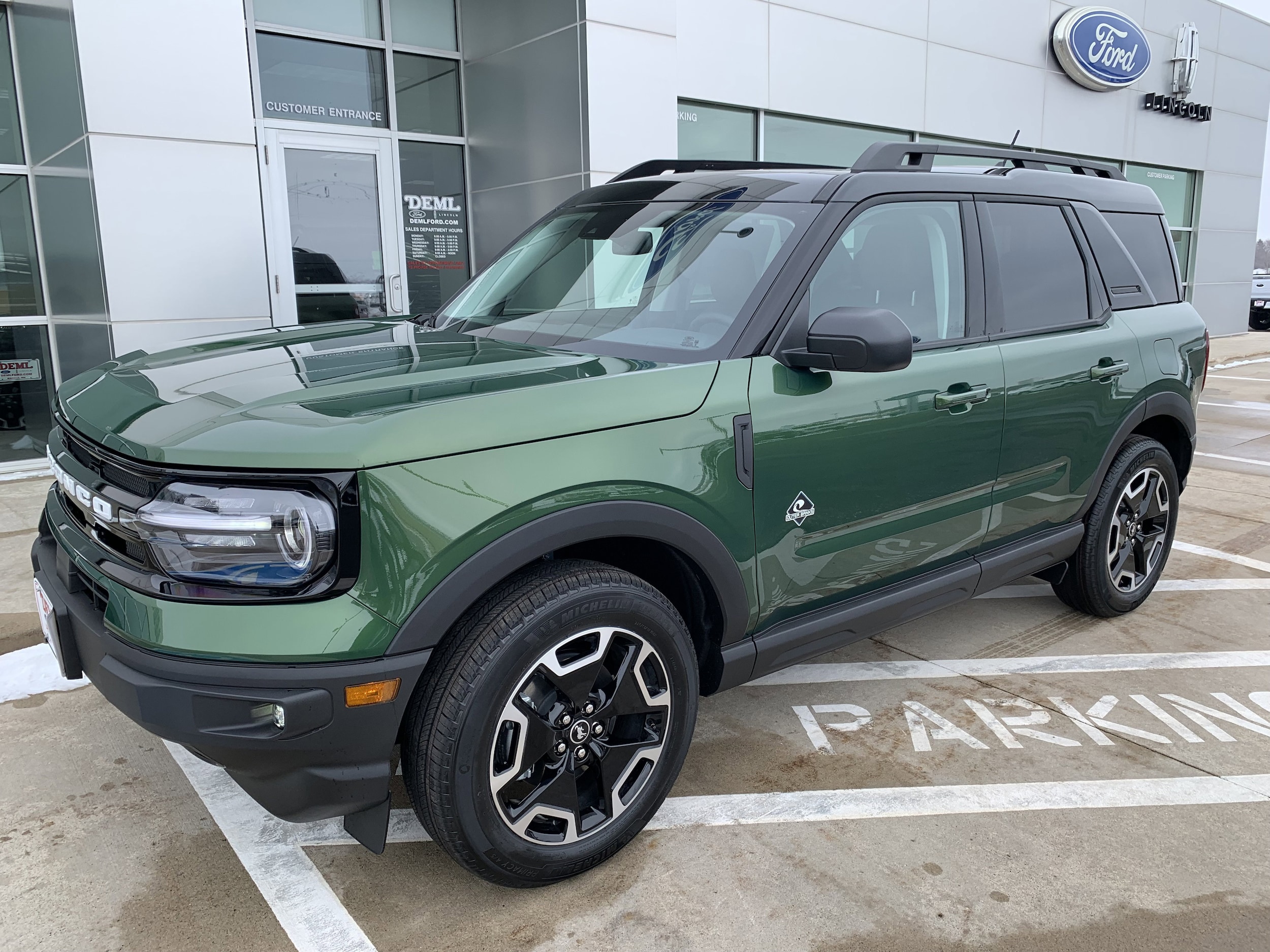 Used 2023 Ford Bronco Sport Outer Banks with VIN 3FMCR9C62PRD60061 for sale in Waseca, Minnesota