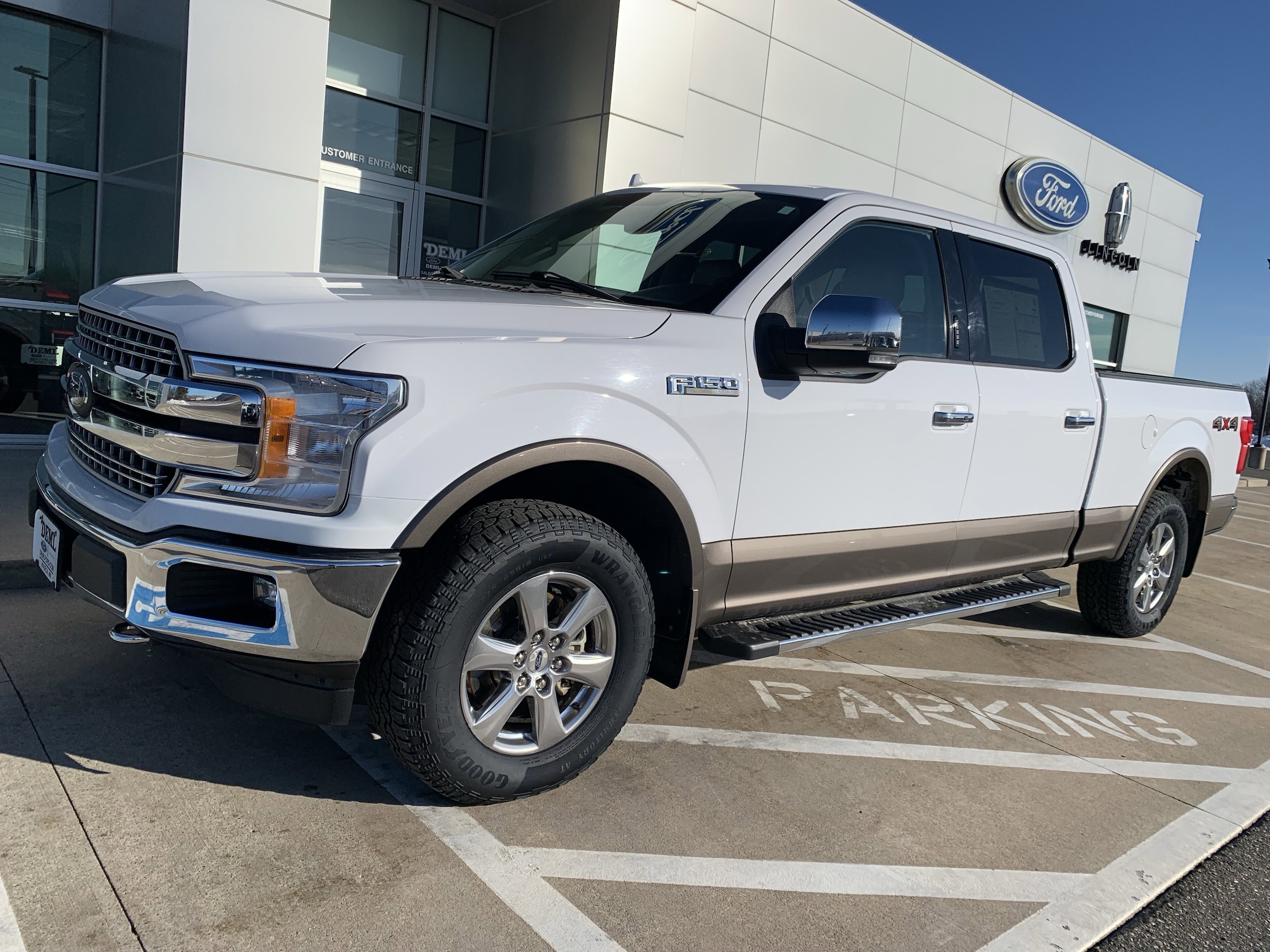 Certified 2018 Ford F-150 Lariat with VIN 1FTFW1E57JKF41118 for sale in Waseca, Minnesota