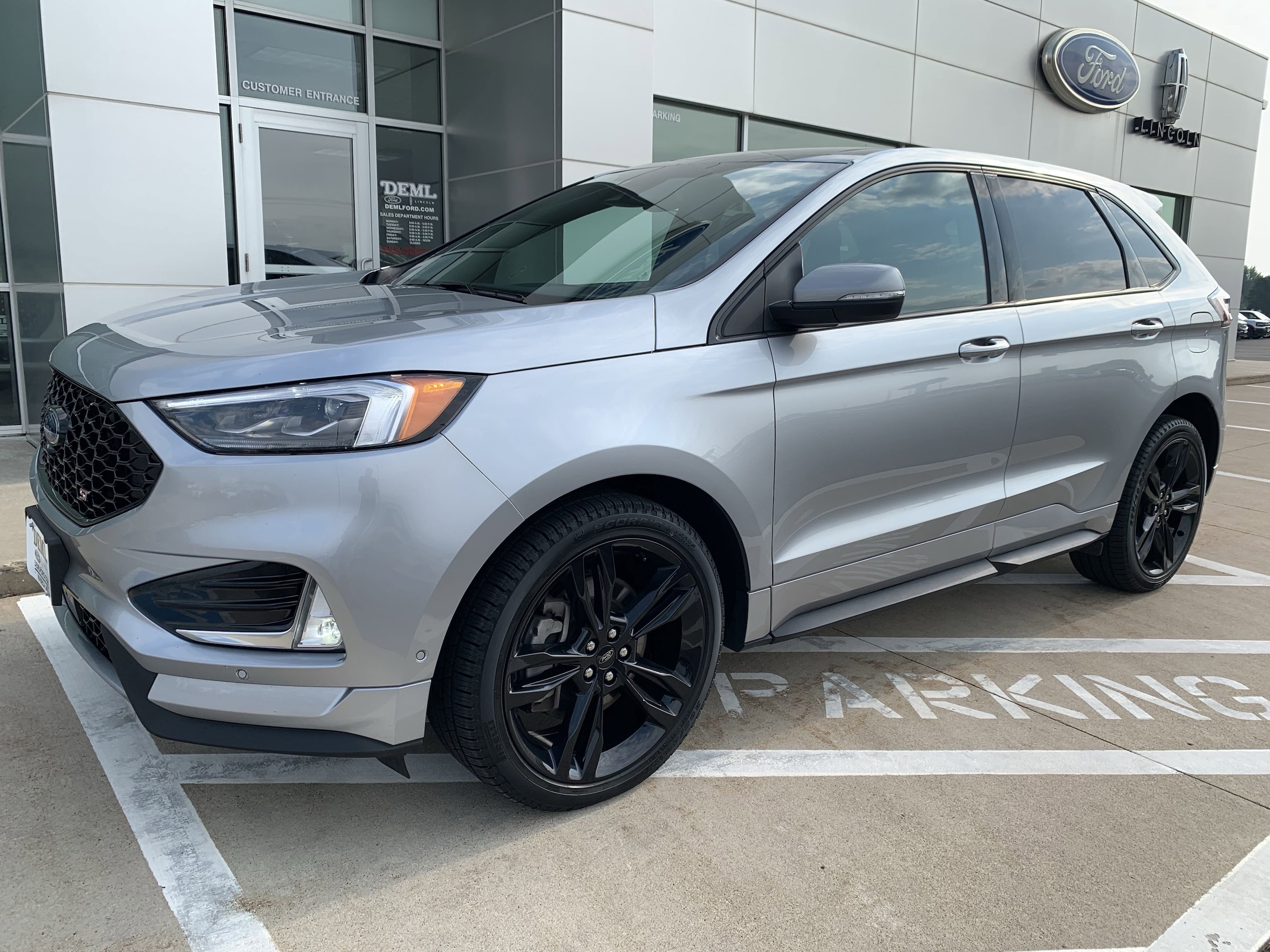 Used 2022 Ford Edge ST with VIN 2FMPK4AP3NBA24600 for sale in Waseca, Minnesota
