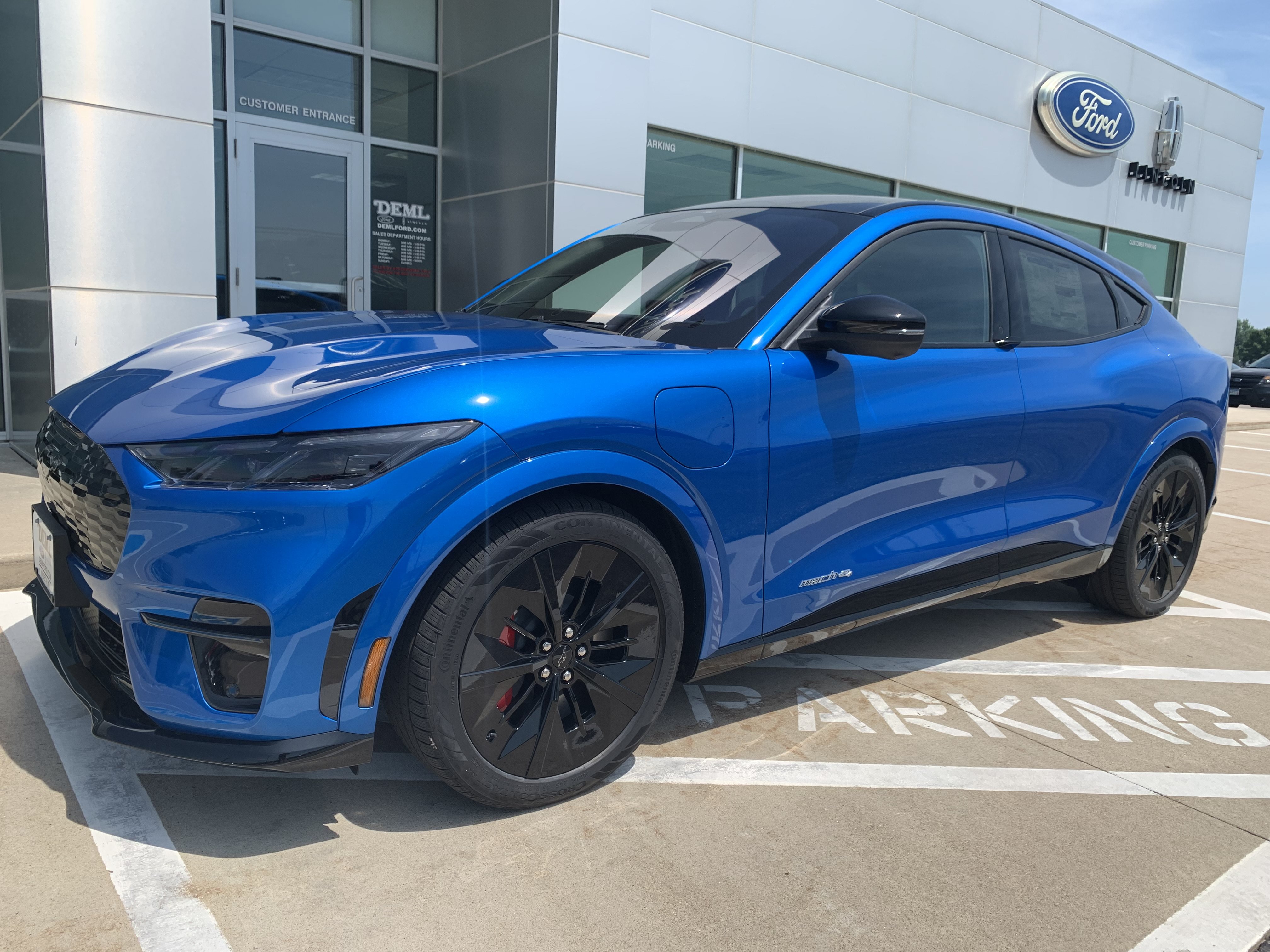 Used 2025 Ford Mustang Mach-E GT AWD with VIN 3FMTK4SX8SMA25958 for sale in Waseca, Minnesota