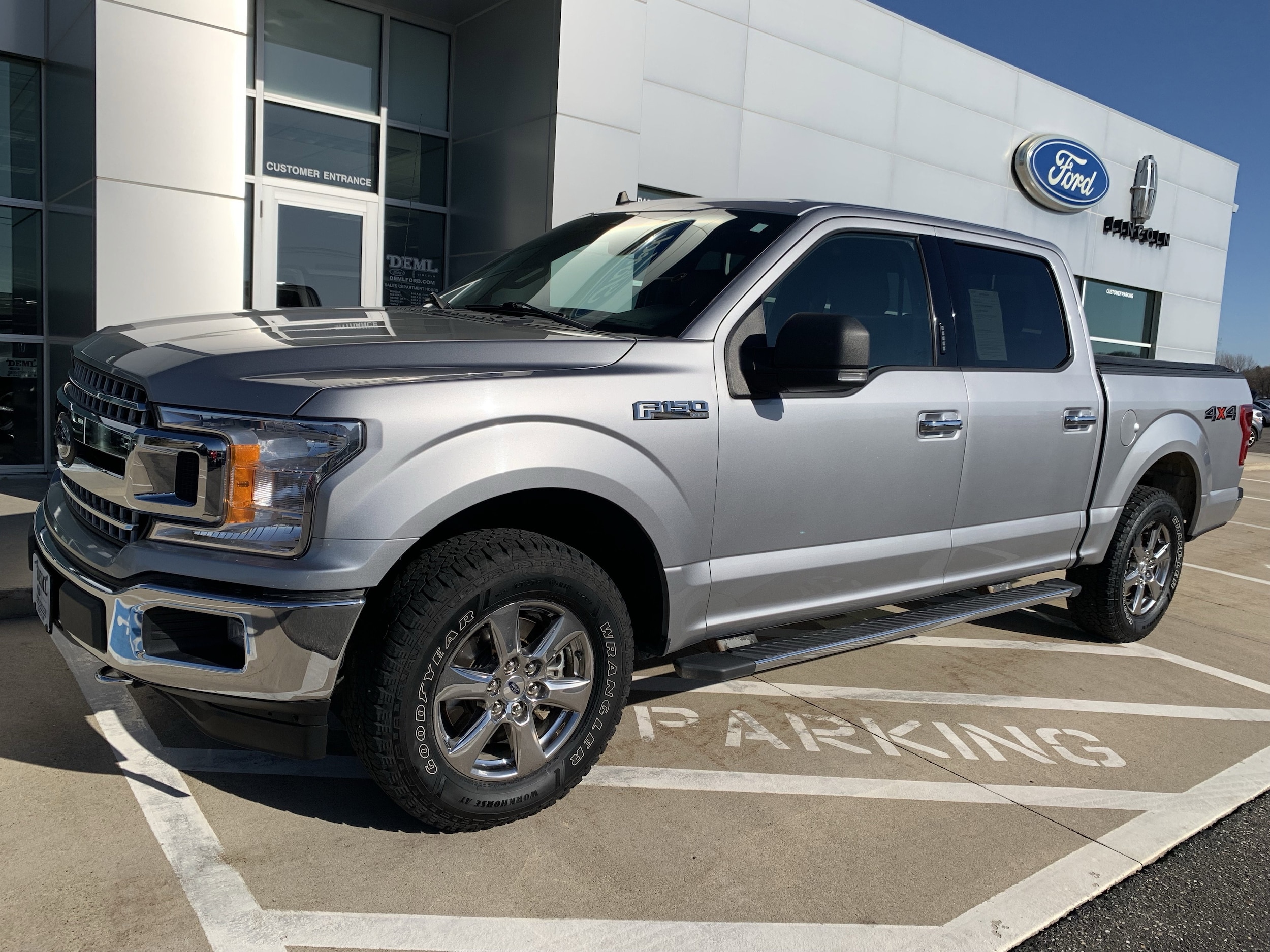 Used 2020 Ford F-150 XLT with VIN 1FTEW1EP3LKE05861 for sale in Waseca, Minnesota