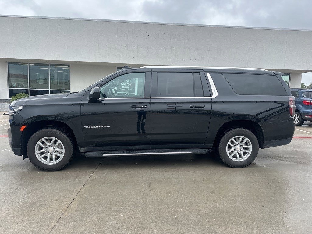 Used 2023 Chevrolet Suburban LT with VIN 1GNSCCKDXPR290195 for sale in Conroe, TX