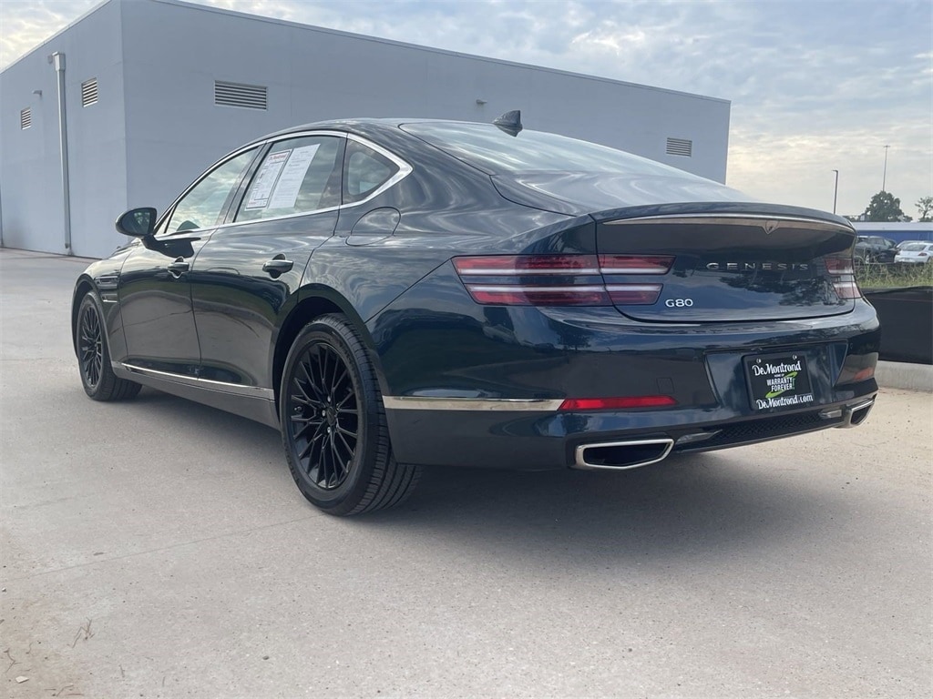 Used 2023 GENESIS G80 Base with VIN KMTGB4SC2PU188273 for sale in Conroe, TX