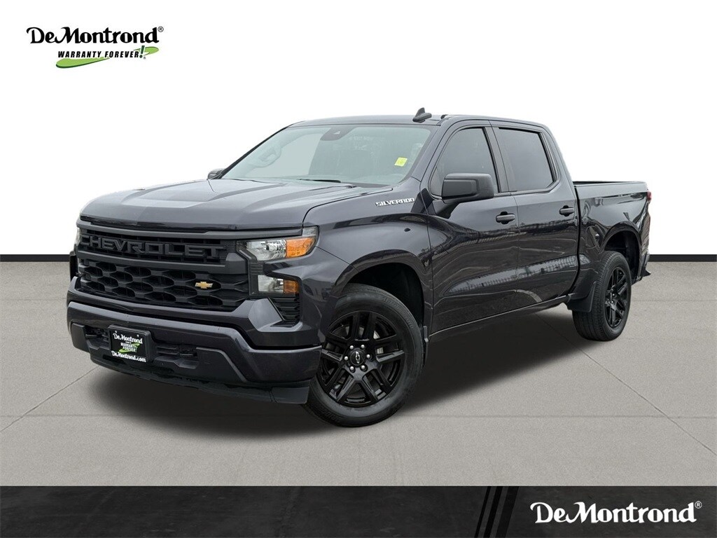 Used 2023 Chevrolet Silverado 1500 Custom Truck Crew Cab