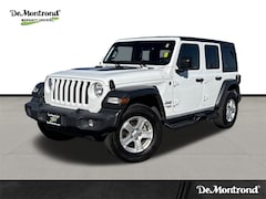 Used 2018 Jeep Wrangler Unlimited Sport 4x4 SUV for sale in Conroe, TX