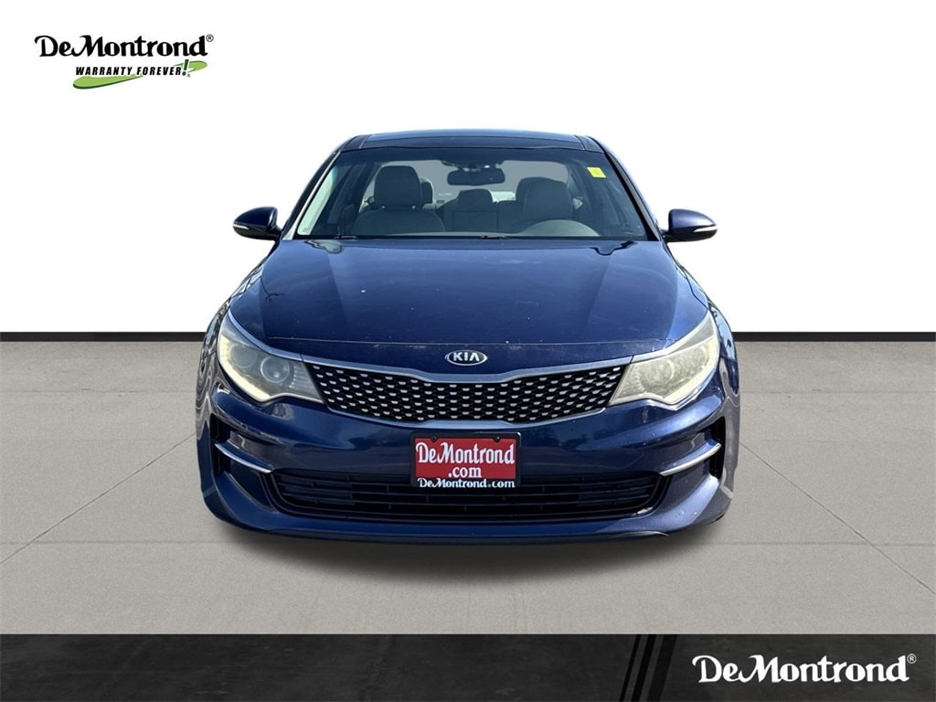 Used 2016 Kia Optima EX with VIN 5XXGU4L33GG119606 for sale in Conroe, TX