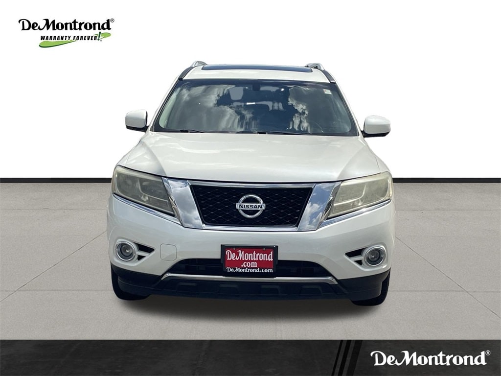 Used 2015 Nissan Pathfinder SL with VIN 5N1AR2MN9FC602457 for sale in Conroe, TX