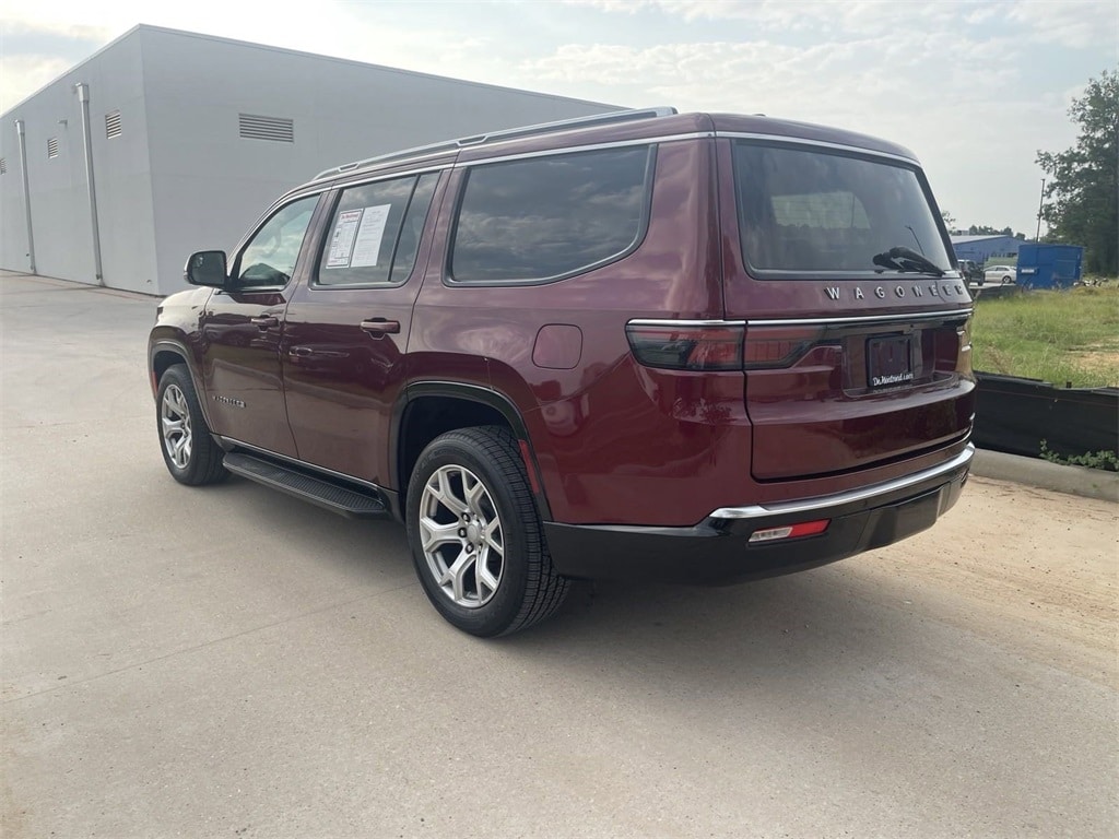 Certified 2022 Jeep Wagoneer Series II with VIN 1C4SJUBTXNS117858 for sale in Conroe, TX