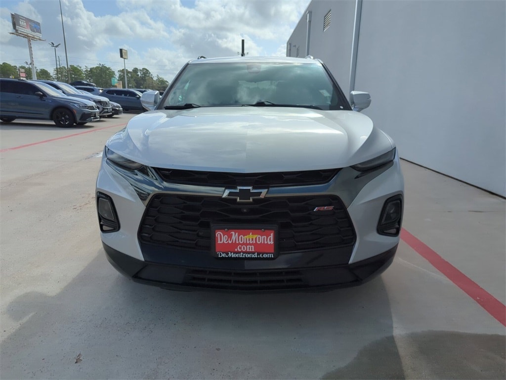 Used 2020 Chevrolet Blazer RS with VIN 3GNKBERSXLS677193 for sale in Conroe, TX