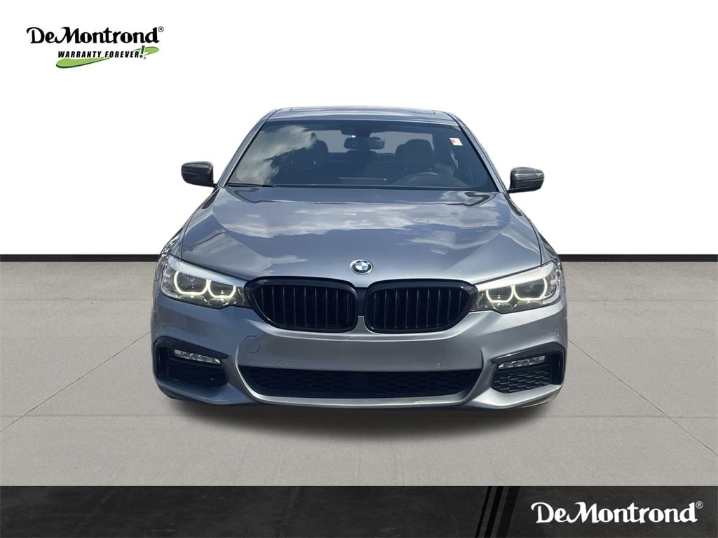 Used 2018 BMW 5 Series 530i with VIN WBAJA5C5XJG898537 for sale in Conroe, TX