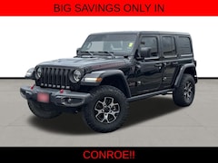 Used 2018 Jeep Wrangler Unlimited Rubicon 4x4 SUV for sale in Conroe, TX