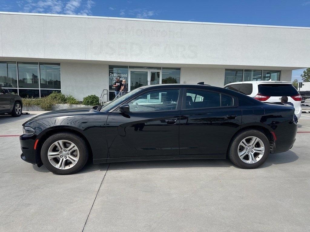 Used 2023 Dodge Charger SXT with VIN 2C3CDXBG7PH530870 for sale in Conroe, TX