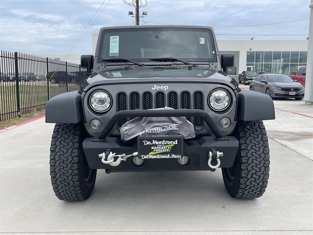 Certified 2018 Jeep Wrangler JK Unlimited Rubicon with VIN 1C4BJWFG5JL852762 for sale in Conroe, TX