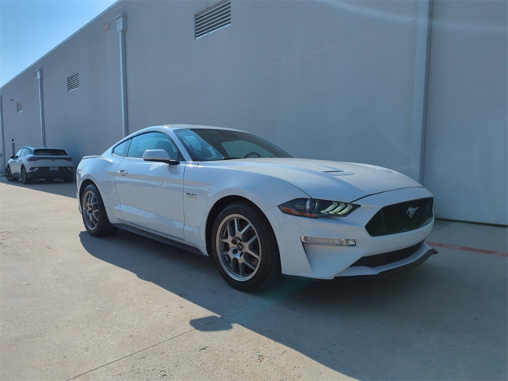 Used 2022 Ford Mustang GT with VIN 1FA6P8CF9N5132243 for sale in Conroe, TX