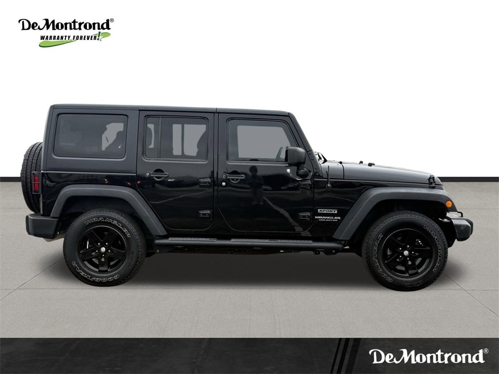 Used 2017 Jeep Wrangler JK Unlimited Sport 4x4 SUV