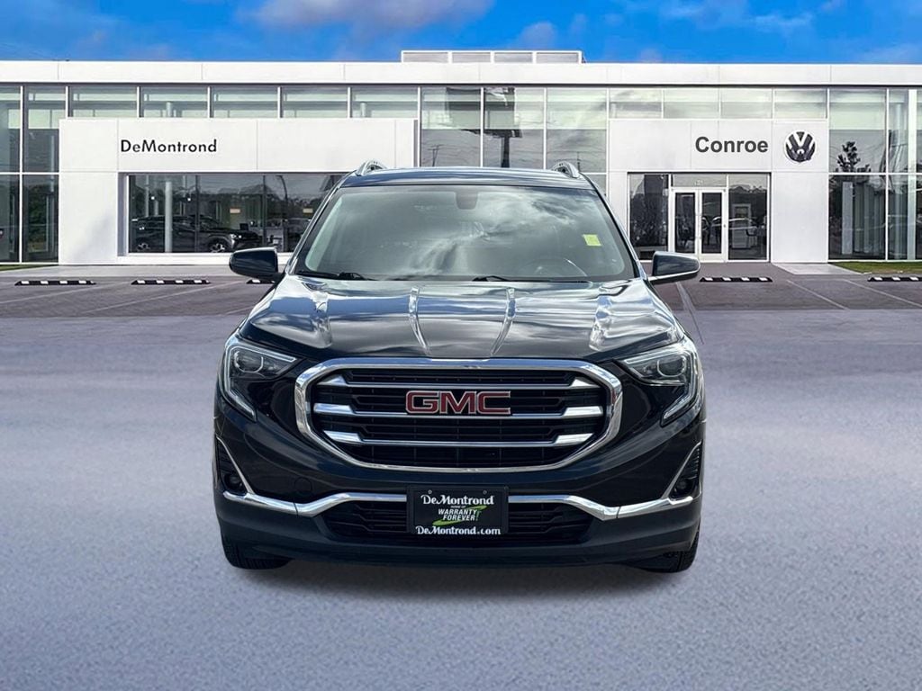Used 2019 GMC Terrain SLT with VIN 3GKALPEV8KL371152 for sale in Conroe, TX