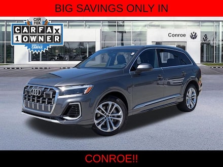 Featured used  2025 Audi Q7 55 Premium SUV for sale in Conroe TX near Houston 