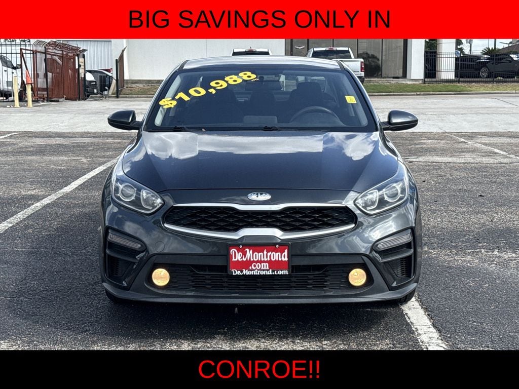 Used 2019 Kia FORTE FE with VIN 3KPF24AD6KE139511 for sale in Conroe, TX
