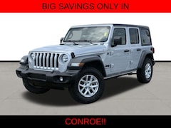 Used 2023 Jeep Wrangler 4-DOOR SPORT 4X4 SUV for sale in Conroe, TX