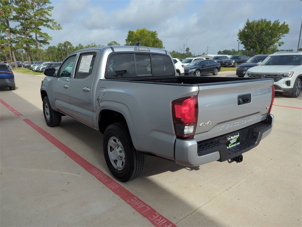 Used 2021 Toyota Tacoma SR with VIN 3TMCZ5AN7MM424854 for sale in Conroe, TX