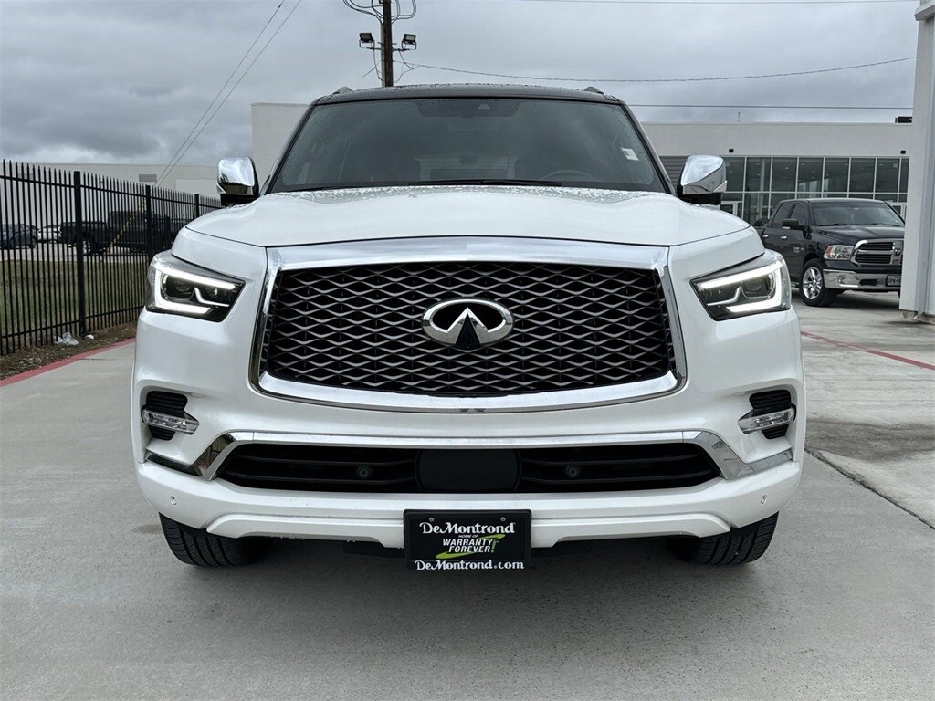 Used 2023 INFINITI QX80 Sensory with VIN JN8AZ2BF1P9756941 for sale in Conroe, TX