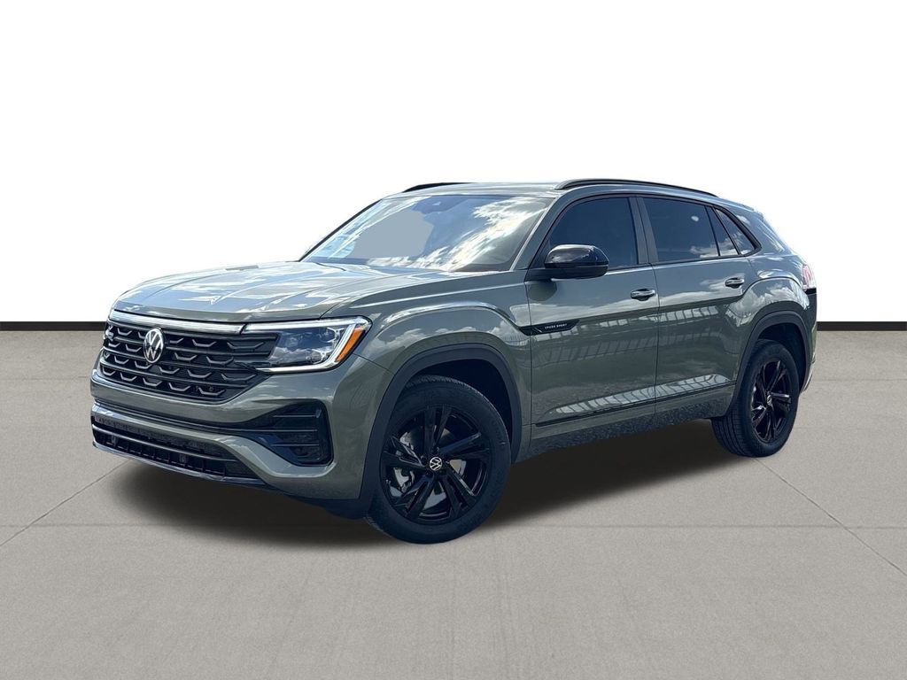 New 2026 Volkswagen Atlas Cross Sport 2.0T SEL R-Line Black