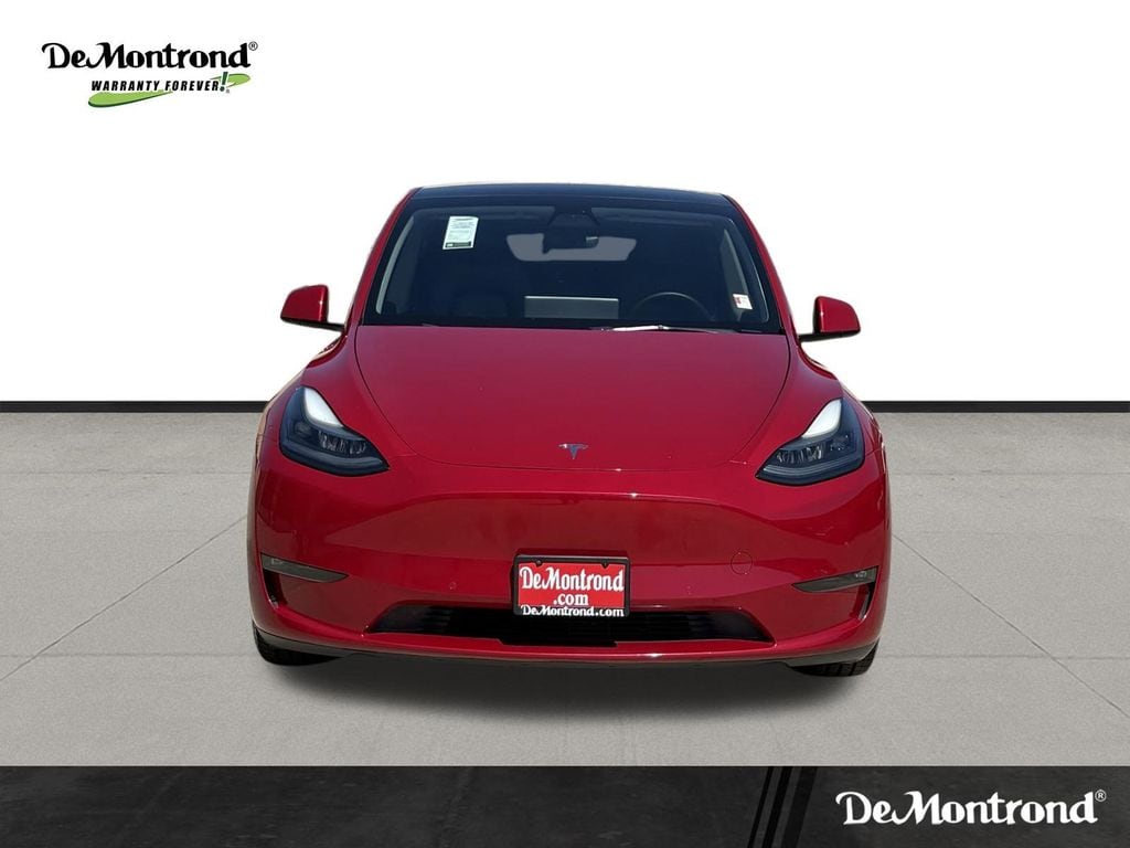Used 2021 Tesla Model Y Performance with VIN 5YJYGDEF9MF299272 for sale in Conroe, TX