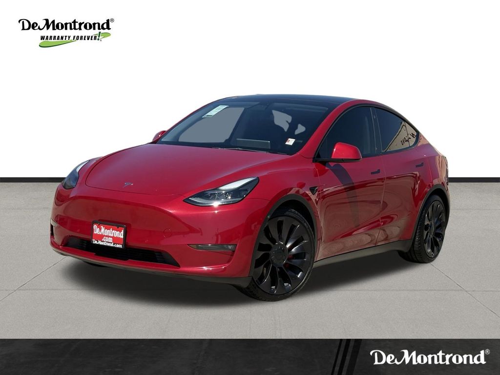 2021 Tesla Model Y Performance Dual Motor All-Wheel Drive's photo