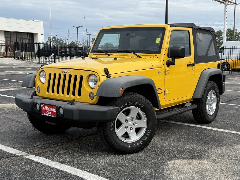 Used 2015 Jeep Wrangler Sport 4x4 SUV