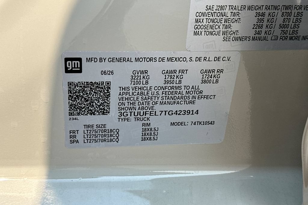 2026 GMC Sierra 1500 AT4X - Photo 29