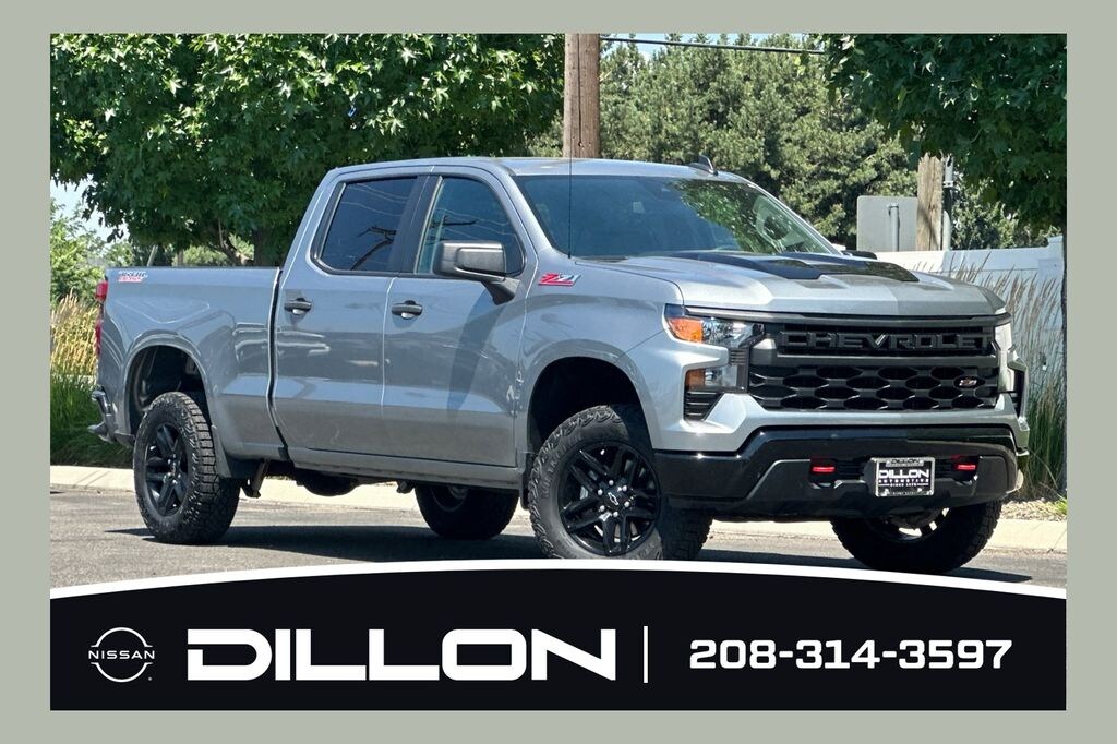 Used 2025 Chevrolet Silverado 1500 Custom Trail Boss Truck Crew Cab