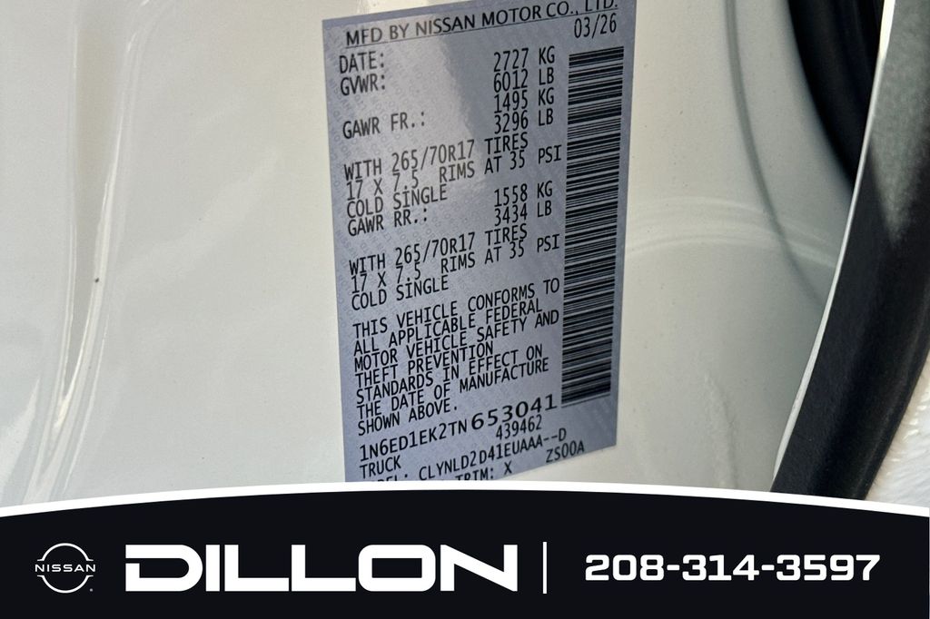 2026 Nissan Frontier PRO-4X - Photo 29