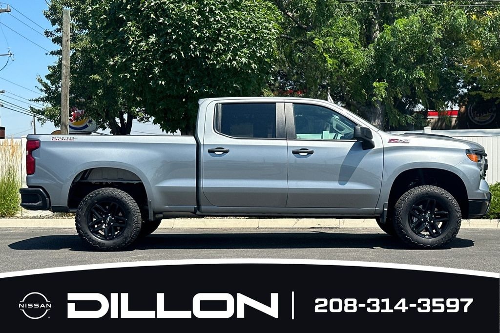Used 2025 Chevrolet Silverado 1500 Custom Trail Boss Truck Crew Cab