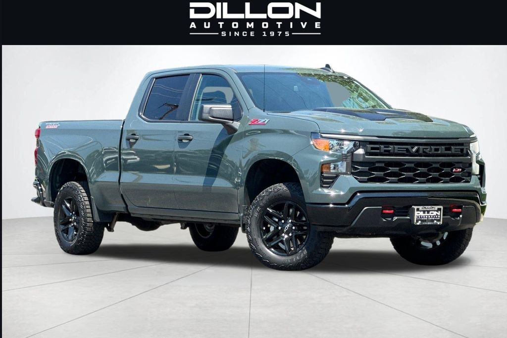 Used 2025 Chevrolet Silverado 1500 Custom Trail Boss Truck Crew Cab