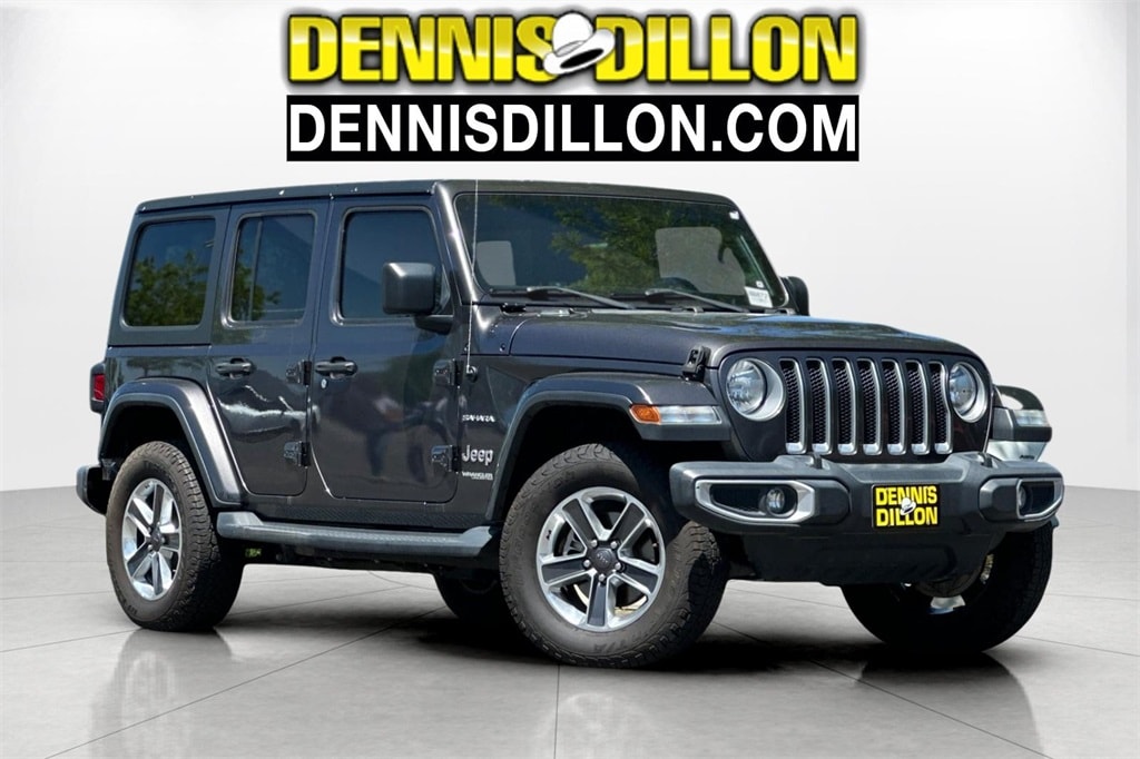 Used 2019 Jeep Wrangler Unlimited Sahara with VIN 1C4HJXEN6KW515033 for sale in Boise, ID