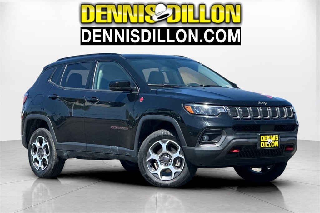 Used 2022 Jeep Compass Trailhawk with VIN 3C4NJDDB5NT223540 for sale in Boise, ID