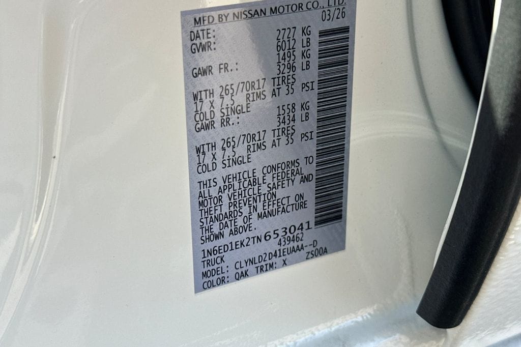 2026 Nissan Frontier PRO-4X - Photo 25